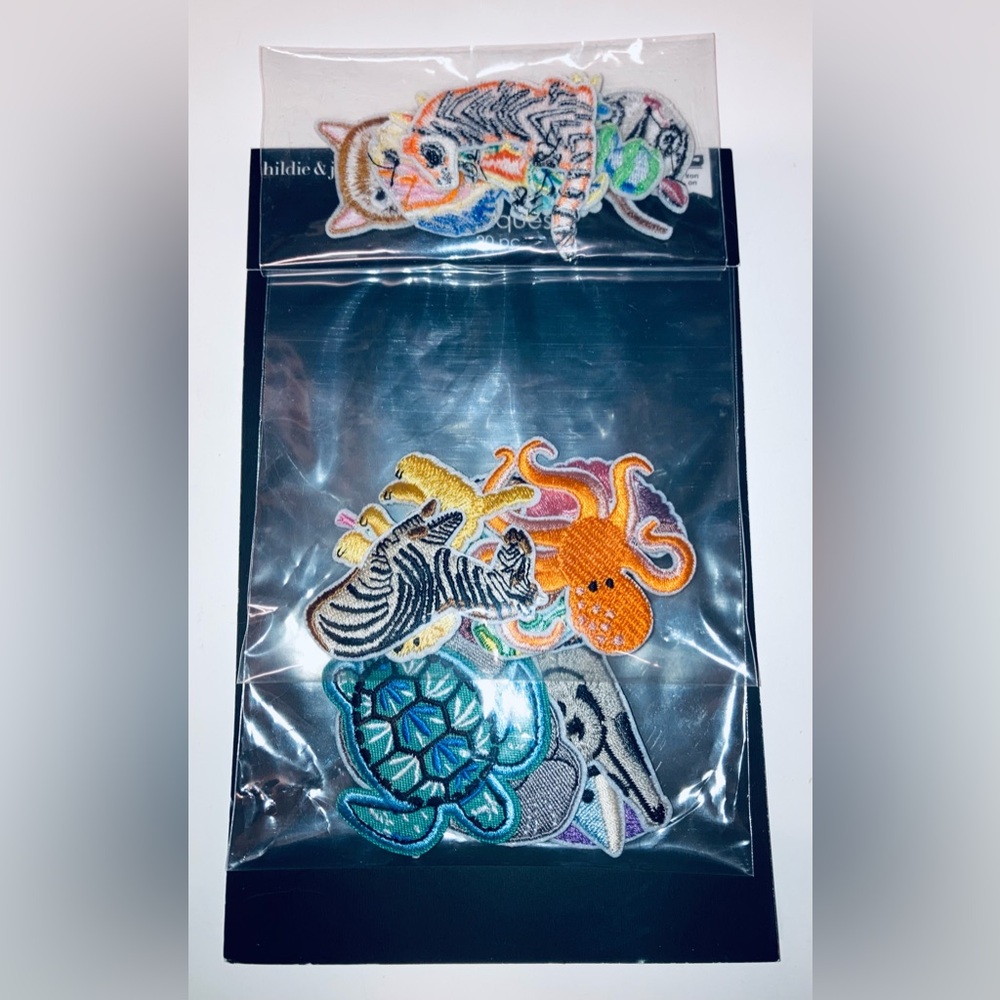 Hildie & Jo Sea & Land Creatures Iron-On Appliqués - NEW! - Picture 4 of 6